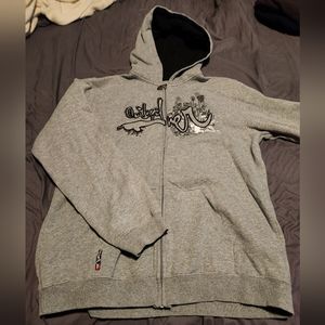 Quicksilver zipper hoodie